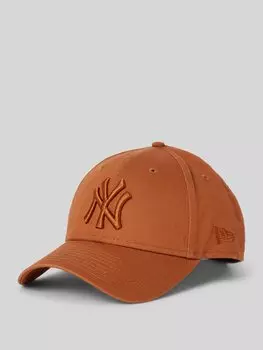 Бейсболка с вышитым логотипом New Era, оранжевый
