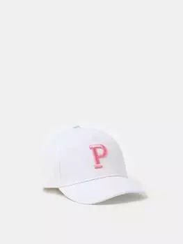 Бейсболка с вышитым логотипом Piombo, цвет optical white