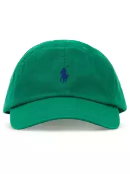 Бейсболка с вышитым логотипом POLO RALPH LAUREN, зеленый