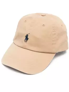 Бейсболка с вышитым логотипом POLO RALPH LAUREN, коричневый