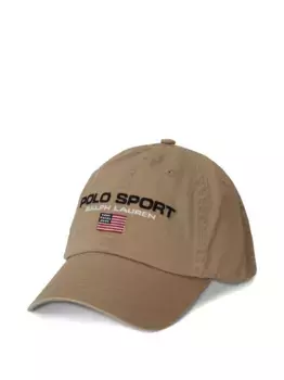 Бейсболка с вышитым логотипом POLO RALPH LAUREN, нейтральный