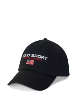 Бейсболка с вышитым логотипом POLO RALPH LAUREN, черный