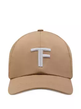 Бейсболка с вышитым логотипом TOM FORD, нейтральный