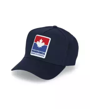 Бейсболка с вышивкой логотипа Dsquared2, синий