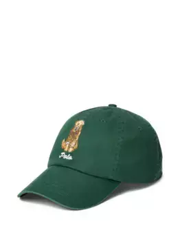 Бейсболка с вышивкой Polo Bear POLO RALPH LAUREN, зеленый