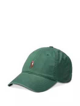 Бейсболка с вышивкой Polo Pony Polo Ralph Lauren, зеленый