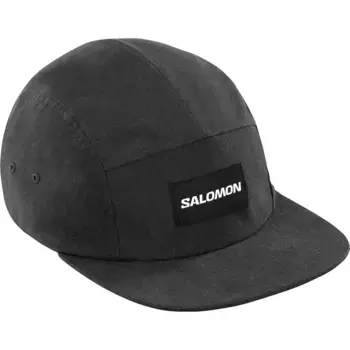 Бейсболка Salomon Five Panel, черный
