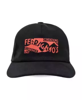 Бейсболка Salvatore Ferragamo, черный