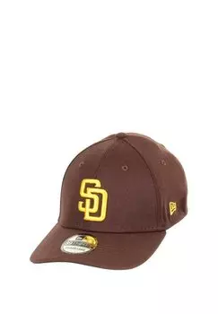 Бейсболка SAN DIEGO PADRES MLB 39THIRTY STRETCH New Era, цвет braun
