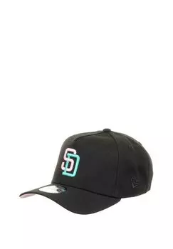 Бейсболка SAN DIEGO PADRES MLB 40TH ANNIVERSARY YEAR SIDEPATCH 9FORTY A-FRAME SNAPBACK New Era, цвет schwarz