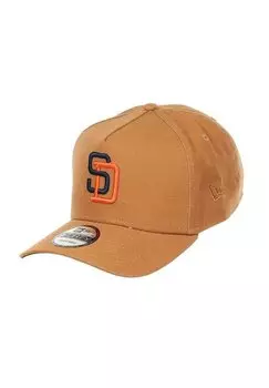 Бейсболка SAN DIEGO PADRES MLB WORLD SERIES 1998 SIDEPATCH 9FORTY New Era, цвет braun