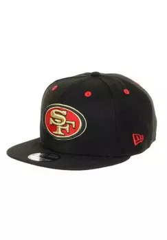 Бейсболка SAN FRANCISCO 49ERS NFL TEAM 60 SEASONS SIDEPATCH 9FIFTY SNAPBACK New Era, цвет schwarz
