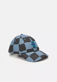 Бейсболка SCREAMING MINI HAND UNISEX Santa Cruz, цвет dusty blue check