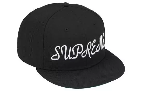 Бейсболка Script New Era Supreme, белый
