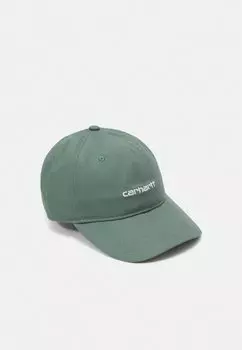 Бейсболка SCRIPT UNISEX Carhartt WIP, цвет park/white
