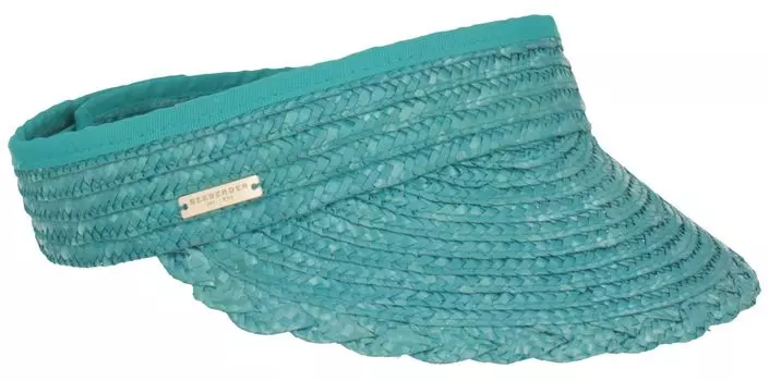 Бейсболка Seeberger Stroh Sonnenschild, синий