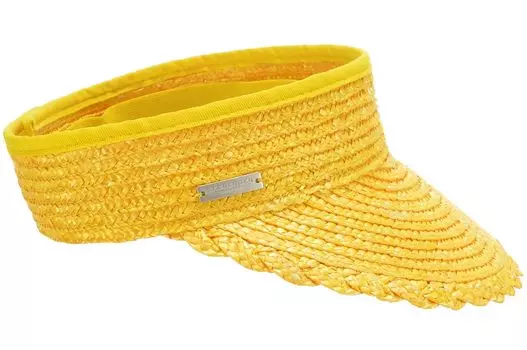 Бейсболка Seeberger Stroh Sonnenschild, золотой