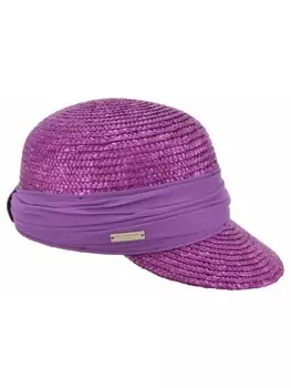 Бейсболка Seeberger Strohhut, розовый