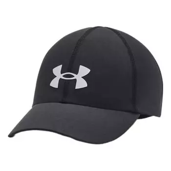 Бейсболка shadow run adjustable cap 'black' Under Armour, черный