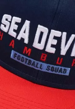 Бейсболка SHOP X EUROPEAN LEAGUE OF FOOTBALL HAMBURG SEA DEVILS SNAPBACK DEF, темно-синий