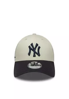 Бейсболка SIDE SCRIPT 9FORTY UNISEX New Era, кремовый