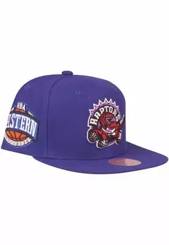 Бейсболка SIDEPATCH TORONTO RAPTORS Mitchell & Ness, цвет purple