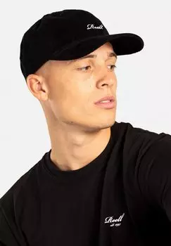 Бейсболка SINGLE SCRIPT Reell, цвет black cord