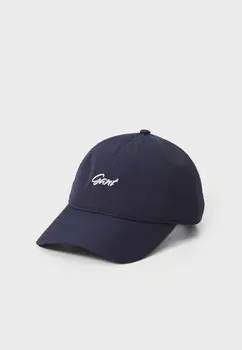 Бейсболка SMALL GRAPHIC CRINKLED UNISEX GANT, темно-синий