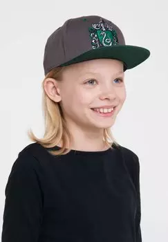 Бейсболка SNAPBACK CAP HARRY POTTER SLYTHERIN LOGOSHIRT, цвет farbig