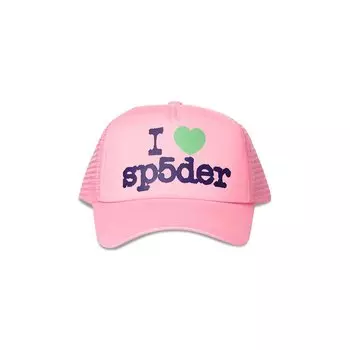 Бейсболка Sp5der Souvenir Trucker, розовый