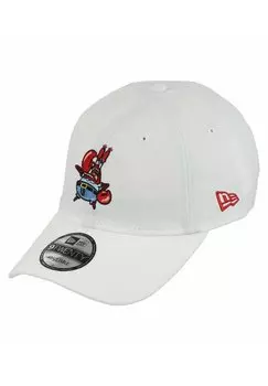 Бейсболка SPONGEBOB SQUAREPANTS MR KRABS UNSTRUCTURED STRAP New Era, цвет weiss