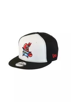 Бейсболка SPONGEBOB SQUAREPANTS MR. KRABS WHITE-BLACK 9FIFTY SNAPBACK CAP New Era, цвет schwarz