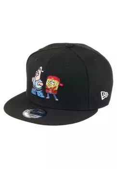 Бейсболка SPONGEBOB SQUAREPANTS SPONGEBOB & PATRICK POSE 9FIFTY SNAP New Era, цвет schwarz