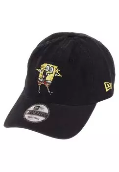 Бейсболка SPONGEBOB SQUAREPANTS SPONGEBOB UNSTRUCTURED STRAP New Era, цвет schwarz