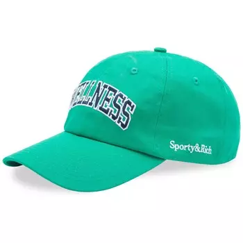 Бейсболка Sporty & Rich Wellness Ivy Embroidered, зеленый/темно-синий
