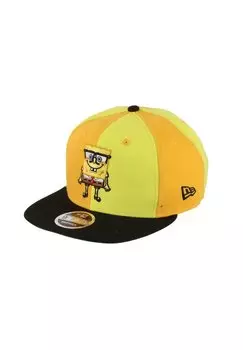 Бейсболка SQUAREPANTS SPONGEBOB MULTI YELLOW 9FIFTY ORIGINAL FIT New Era, цвет schwarz