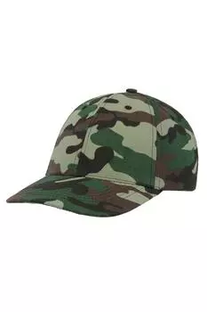 Бейсболка Start с 6 панелями (2 шт. в упаковке) Atlantis, зеленый