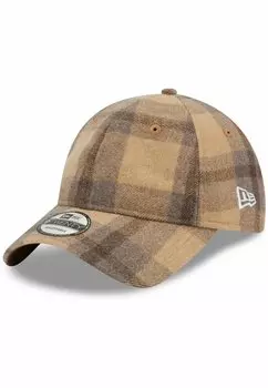 Бейсболка STRAPBACK MELTON CHECK New Era, цвет beige