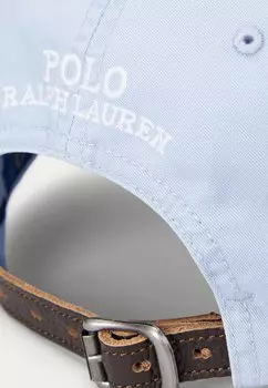 Бейсболка STRETCH-COTTON TWILL BALL CAP Ralph Lauren, светло-голубой