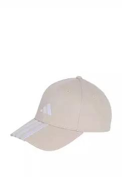 Бейсболка STRIPES NEW LOGO BASEBALL Adidas Sportswear, бежевый