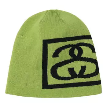Бейсболка Stussy SS Link Skull Cap 'Lime', зеленый