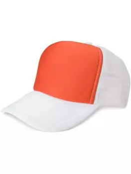 Бейсболка styleBREAKER Mesh, цвет orange-wei