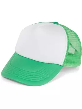 Бейсболка styleBREAKER Mesh, цвет wei-grn