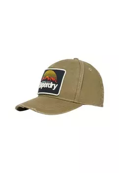 Бейсболка Superdry Cap, хаки