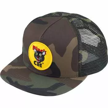 Бейсболка Supreme Black Cat Mesh Back 5-Panel, мультиколор