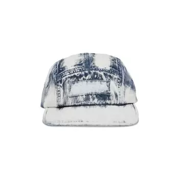 Бейсболка Supreme Bleached Chino Camp Cap, темно-синий