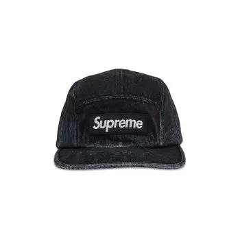 Бейсболка Supreme Denim Camp Cap, черный