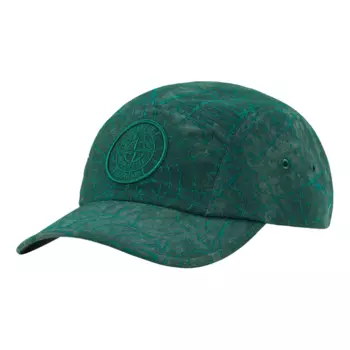 Бейсболка Supreme FW23 Week 10 STONE ISLAND Camp Cap 'Green', зеленый