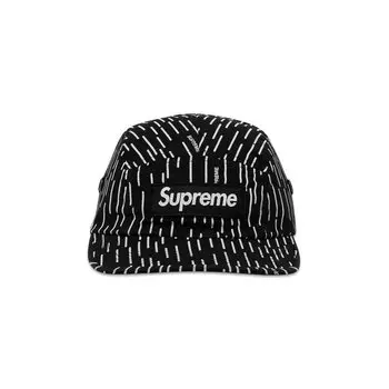 Бейсболка Supreme Military Camp Cap, цвет Black Raindrop