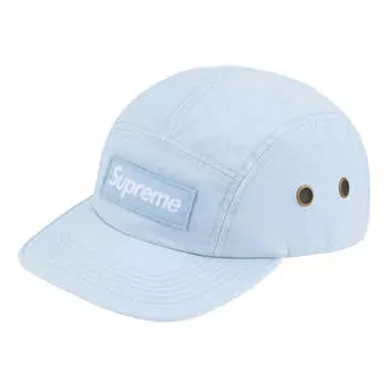 Бейсболка Supreme Military Camp Hat SS24 'Light Blue', синий